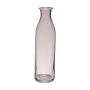 Decorative bottle ETIENNE, glass, clear, 12"/30cm, Ø2.8"/7cm