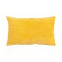 Canvas cushion KALUA, yellow, 20"x12"/50x30cm