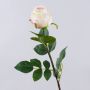 SUNJIK artificial rose, white-pink, 75cm, Ø7cm
