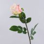 SUNJIK artificial rose, cream-pink, 75cm, Ø7cm