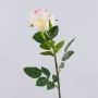 SUNJIK artificial rose, pink-cream, 75cm, Ø7cm