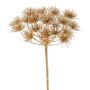 Artificial flower, hogweed GAVLEN, gold, 80 cm