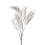 False Dypsis lutescens branch LARMO, metallic silver, 4ft/115cm