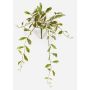 Artificial plant: YLFES porcelain flower on a stem, hanging, green, 20"/50cm