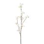 Decorative deutzia branch FRINTE, fuchsia-white, 33"/85cm