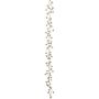 Artificial garland Snowberry ELMORE, snow-covered, champagne, 6ft/170cm