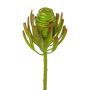 Artificial silver tree flower GROVEN, green, 50cm
