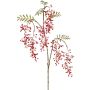 Artificial rowan branch JANNAH with berries, red, 4ft/130cm