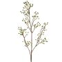 Decorative wild rose branch HIKERNO with rose hips, green, 3ft/100cm