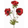 Velvet anemone branch WINFAS, dark red, 30"/75cm, Ø3.5"-4.3"/9-11cm