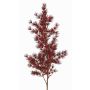 Artificial Asparagus umbellatus branch DIKERNO, burgundy, 30"/75cm