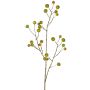 Artificial ornamental apple branch NONGIH with fruit, green-orange, 35"/90cm