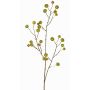 Artificial ornamental apple branch NONGIH with fruit, green-orange, 35"/90cm