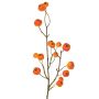 Artificial ornamental apple branch NONGIH with fruit, orange, 24"/60cm