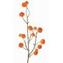 Artificial ornamental apple branch NONGIH with fruit, orange, 24"/60cm