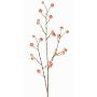 Artificial ornamental apple branch NONGIH with fruit, light pink, 35"/90cm