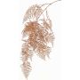 Decorative Asparagus plumosus branch MELFHY, hanging, metallic copper, 4ft/130cm