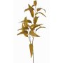 Artificial eucalyptus branch GOLDA, Eco Collection, gold, 33"/85cm