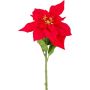 Artificial flower Poinsettia JORTI, red, 24"/60cm