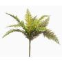Artificial plant Boston fern BARIAN on spike, green, 20"/50cm