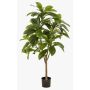 Artificial frangipani tree MORSHA, artificial trunk, green, 5ft/145cm