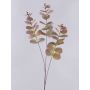 ERINDALS artificial eucalyptus branch, green-burgundy, 90cm