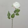 FINAKAS artificial rose, cream-white, 65cm, Ø9cm