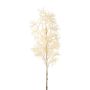 Artificial branch Cotinus coggygria SLANDE with flowers, cream, 18"/45cm