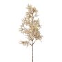 Artificial branch Cotinus coggygria SLANDE with flowers, grey, 18"/45cm