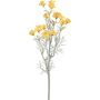 Artificial branch Marguerite PALVON, yellow, 22"/55cm