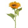Artificial sunflower ZOMFREN, yellow, 20"/50cm