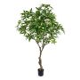 Artificial Pachira tree MUMBY, artificial trunk, 7ft/220cm