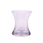 Glass Vase Sanduhrform LIZET, clear, 17,5cm, Ø15,2cm