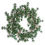 Artificial Larch wreath MYSEN, green, Ø16"/40cm