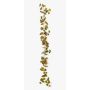 Artificial vine leaf garland BIRGE, green-orange, 230cm