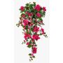 Artificial bougainvillea hanging plant CARINO, on a stick, crossdoor, pink, 100cm