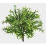 Artificial herb plant: rosemary ORSOLA on a stick, crossdoor, green, 12"/30cm