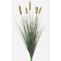 Artificial rabbit's tail grass ELSAWE, on a stake, panicles, green, 24"/60cm