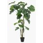 Artificial Philodendron monstera deliciosa TANIESO, artificial trunk, aerial roots, 7ft/210cm