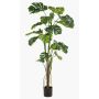 Artificial Philodendron monstera deliciosa TANIESO, artificial trunk, aerial roots, 6ft/180cm