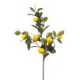 False lemon branch QUEOSHA with fruits, yellow, 3ft/95cm