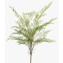 Artificial maidenhair fern GLERAN on a stake, with roots, green, 30"/75cm