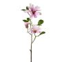 Artificial flower branch Star magnolia BLOVI, light pink, 24"/60cm