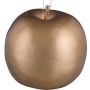 Decorative apple MANTY, gold, 3.5"/9cm