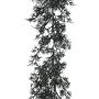 Artificial garland Asparagus sprengeri KLUMAN, black, 6ft/195cm