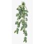Artificial hanging plant Scindapsus LAXORE on a support stick, green and white, 85cm