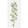 Artificial hanging plant Scindapsus LAXORE on a support stick, white and green, 85cm