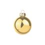 CLARIBELLE Christmas tree bauble, glossy, 30 pieces, gold, Ø6cm