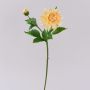 WERNYT artificial dahlia, cream-apricot, 45cm, Ø10cm
