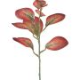 Artificial spindle tree branch ZEHROL, red-green, 12"/30cm